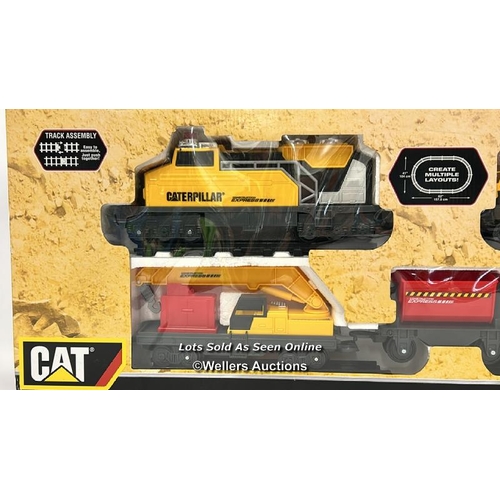 55 - Toy State CAT construction express train set, sealed box  / AN1