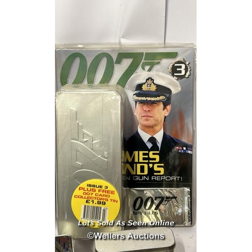 56 - James Bond - Collectors cards, magazines, playing cards and sealed DVD box set / AN8