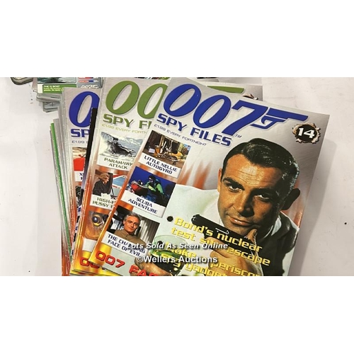 56 - James Bond - Collectors cards, magazines, playing cards and sealed DVD box set / AN8