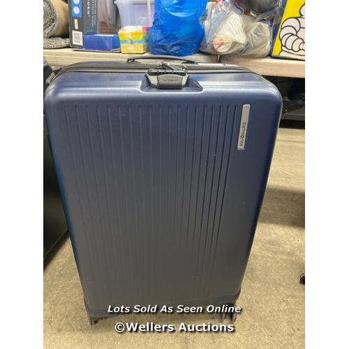 139 - SAMSONITE AMPLITUDE LARGE HARDSIDE CASE / COMBINATION UNLOCKED / MINIMAL SIGNS OF USE / P8