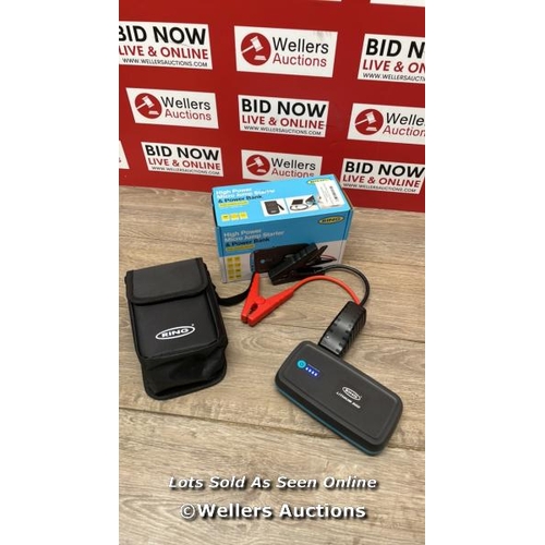 153 - RING HIGH POWER MICRO JUMP STARTER RPPL300 / POWERS UP / MINIMAL SIGNS OF USE / A18