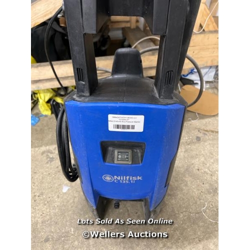 184 - NILFISK D140.4-9 XTRA PRESSURE WASHER / POWERS UP / SIGNS OF USE / P7