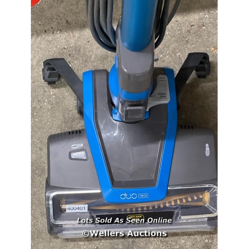 190 - SHARK HZ400UKT CORDED STICK VACUUM / POWERS UP / SIGNS OF USE / P7