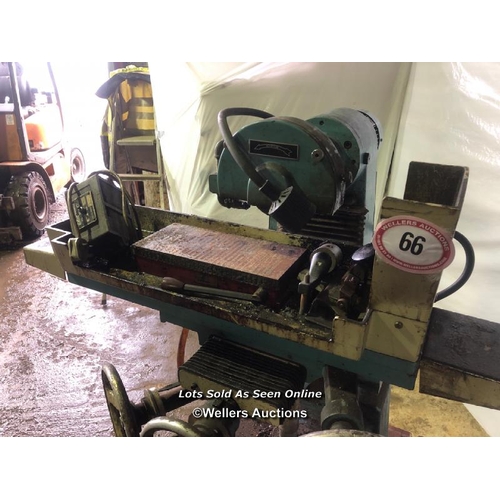 66 - VICTAEAGLE SURFACE GRINDER, COMPLETE WITH DIAMOND DRESSER AND HERBERT DIE HEAD SHARPENERS, IN WORKIN... 