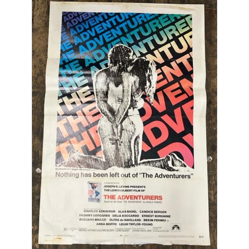 614 - THE ADVENTURERS, ORIGINAL FILM POSTER, 70/13, 69CM W X 104CM H