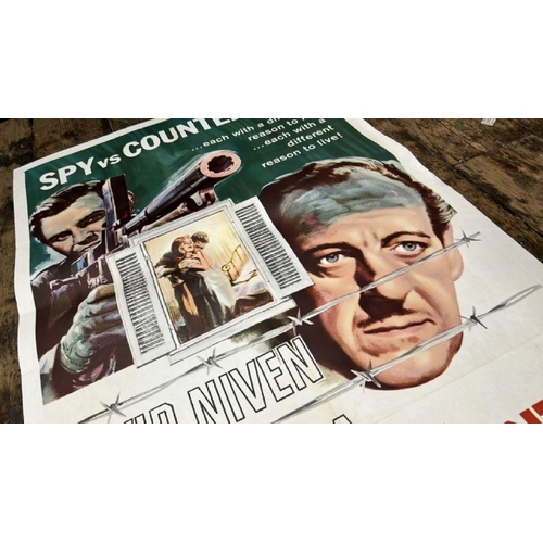 629 - CONQUERED CITY STARRING DAVID NIVEN AND BEN GAZZARA, ORIGINAL FILM POSTER, 65/63, 68.5CM W X 104CM H