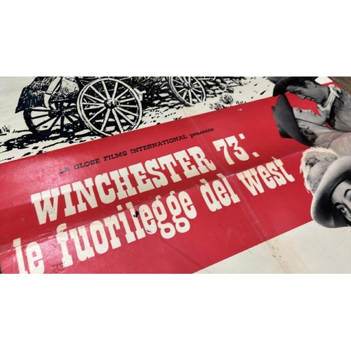 638 - WINCHESTER 73' LE FUORILEGGE DEL WEST, ORIGINAL FILM POSTER, 68CM W X 104CM H