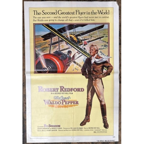 653 - THE GREAT VALDO PEPPER, THE SECOND GREATEST FLYER IN THE WORLD STARRING ROBERT REDFORD, ORIGINAL FIL... 