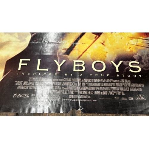 655 - FLYBOYS, ORINGAL DOUBLE SIDED FILM POSTER, 68.5CM W X 101CM H