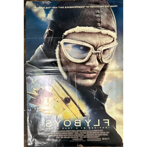 655 - FLYBOYS, ORINGAL DOUBLE SIDED FILM POSTER, 68.5CM W X 101CM H