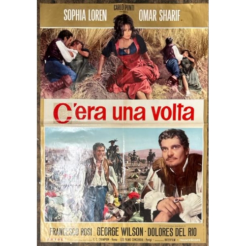 656 - C'ERA UNA VOLTA, ORIGINAL FILM POSTER, 66.5CM W X 105CM H