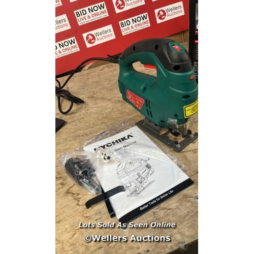 JIGSAW, 800W MAX CUTTING DEPTH 110MM FOR WOOD, 8003000SPM HYCHIKA