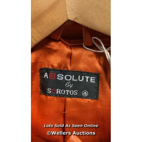 9540 - ABSOLUTE BY SOROTOS JACKET SIZE 4