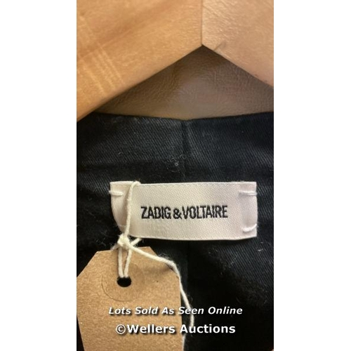 9541 - ZADIG & VOLTAIRE JACKET SIZE S