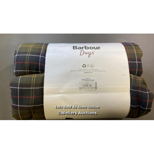 9543 - NEW BARBOUR FLEECE DOG BLANKET