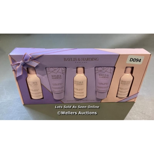 9564 - X1 NEW BAILYS & HARDING SIGNATURE COLLECTION INCL. BODY WASH / BODY LOTION / SHOWER CR�ME / HAND CRE... 