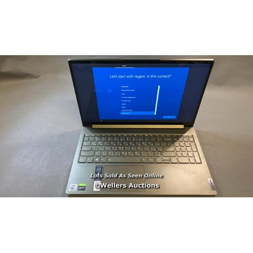 9597 - LENOVO YOGA SLIM 7 / 16GB RAM / 1TB HD / I7-10750H @ 2.60GHZ / SN: LRQDMZ1F / WINDOWS 10 OPERATING S... 