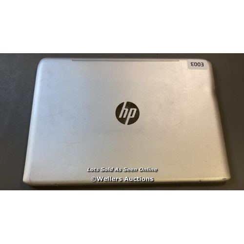 9598 - HP ENVY MODEL 7265NGW / 8GB RAM / 250GB HD / I5-6200U @ 2.30GHZ / SN: CND6394NY1 / WINDOWS 10 OPERAT... 