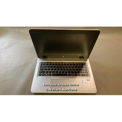 9605 - HP ELITEBOOK 840 G3 / 8GB RAM / 250GB HD / I5-6300U @ 2.40GHZ / SN: 5CG8312Q8Q / WINDOWS 10 OPERATIN... 