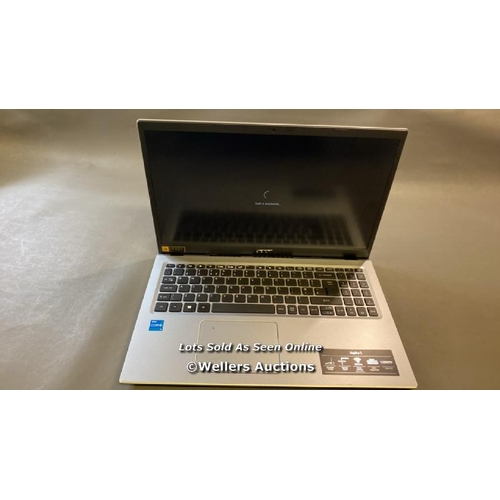 9606 - ACER ASPIRE 3 / 8GB RAM / 128GB HD / I3-1115G4 @ 3.0GHZ / SN: NXAT0EK00A203048F63400 / WINDOWS 11 OP... 