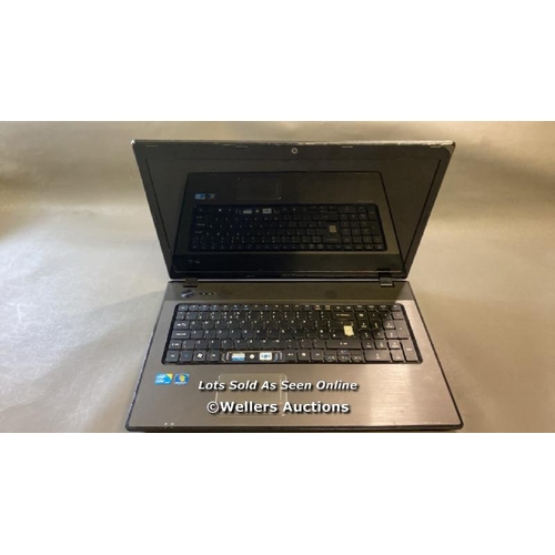 9607 - ACER ASPIRE 7741 SERIES / 3GB RAM / 500GB HD / I3-M370 @ 2.40GHZ / SN: LXPXA0206503902C102000 - MISS... 