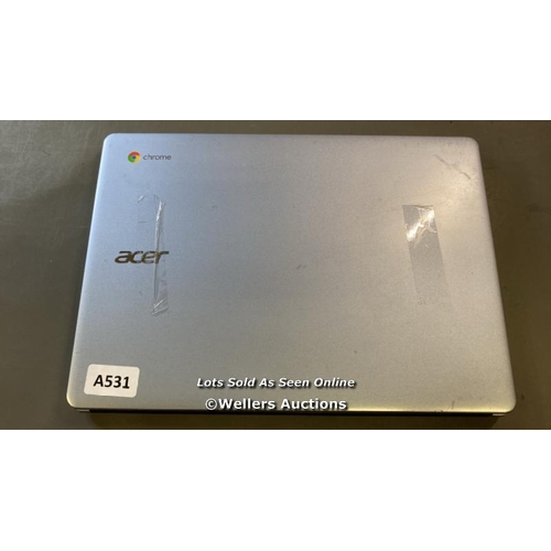 9613 - ACER CHROMEBOOK N19Q2 / SN: NXHKEEK0040262525F7600 - FACTORY SETTINGS RESTORED