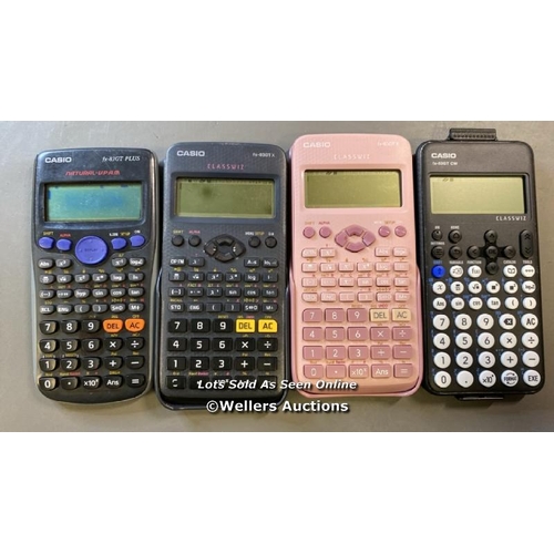 9659 - X4 CASIO FX-83GT CALCULATORS