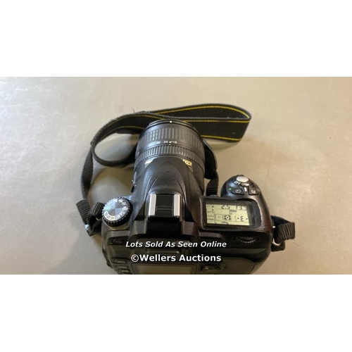 9697 - NIKON D50 DIGITAL CAMERA INCL. CAMERA BAG AND CHARGER