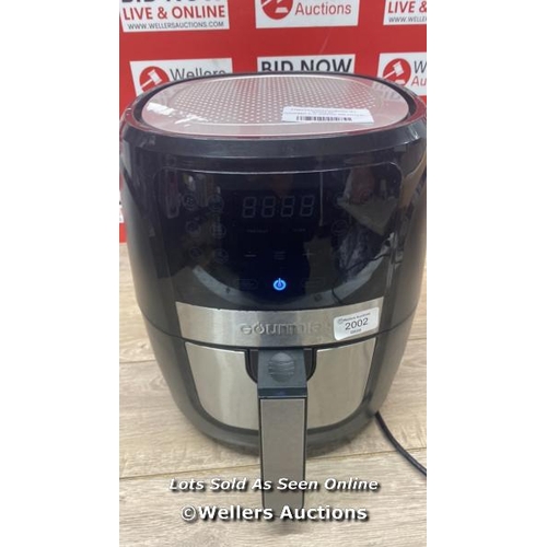 2002 - GOURMIA 5.7L DIGITAL AIR FRYER / POWERS UP / SIGNS OF USE / C25