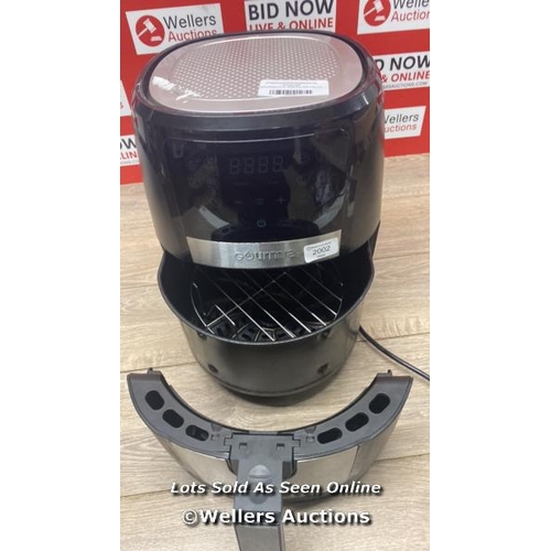 2002 - GOURMIA 5.7L DIGITAL AIR FRYER / POWERS UP / SIGNS OF USE / C25