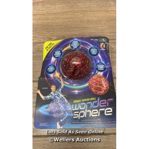 2005 - WONDER SPHERE SPINNER BALL WITH LED LIGHTS / UNTESTED / WITHOUT CHARGER / MINIMAL SIGNS OF USE / C25