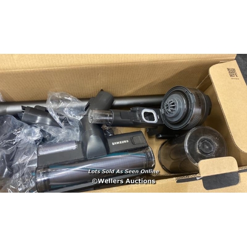 2011 - SAMSUNG JET 75 COMPLETE VACUUM CLEANER, VS20B75ACR5/EU / POWERS UP / SIGNS OF USE / C24