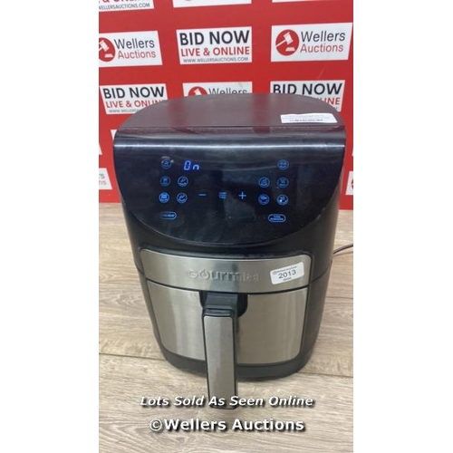 2013 - GOURMIA 6.7L DIGITIAL AIR FRYER / POWERS UP / SIGNS OF USE / C26