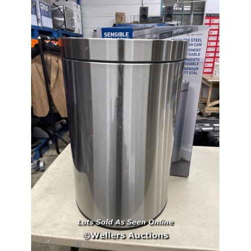 2018 - EKO STAINLESS STEEL SEMI-ROUND MOTION SENSOR BIN - 47L / SIGNS OF USE / P8