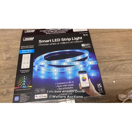 2023 - FEIT SMART LED STRIP LIGHT / NO POWER / SIGNS OF USE / C26