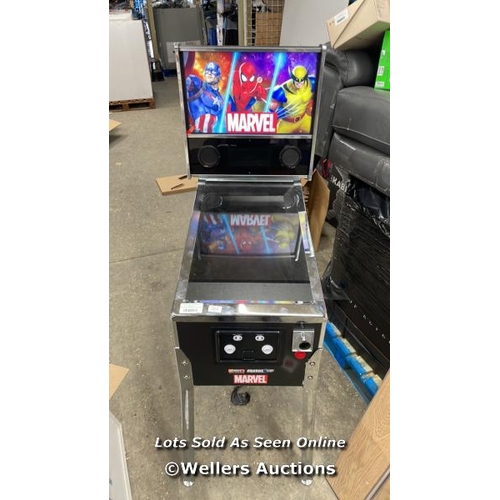 2079 - ARCADE1UP PINBALL MACHINE / BACK BOARD POWERS UP / SCREENS DON'T / SIGNS OF USE / MA