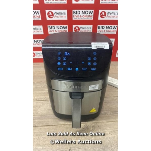 2086 - GOURMIA 6.7L DIGITIAL AIR FRYER / POWERS UP / SIGNS OF USE / C31