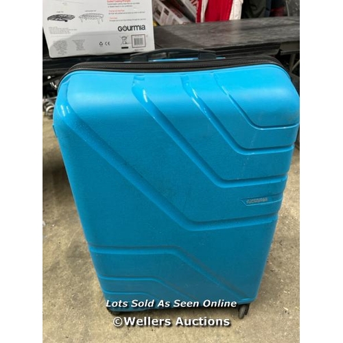 2101 - AMERICAN TOURISTER JETDRIVER LARGE 4 WHEEL SPINNER CASE / SIGNS OF USE / DAMAGED WHEEL / P12