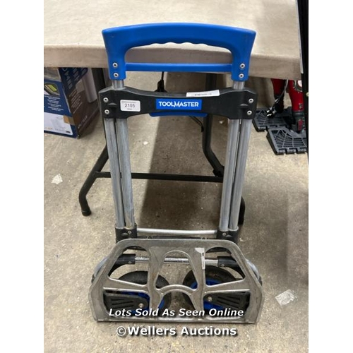 2105 - TOOLMASTER HAND TRUCK / DAMAGED / SIGNS OF USE / P7