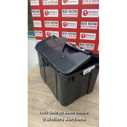 2112 - 55 LITRE TUFF CRATE / SIGNS OF USE / CRACKED / C34