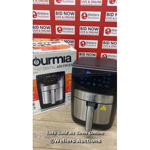 2120 - GOURMIA 6.7L DIGITIAL AIR FRYER / POWERS UP / SIGNS OF USE / W1