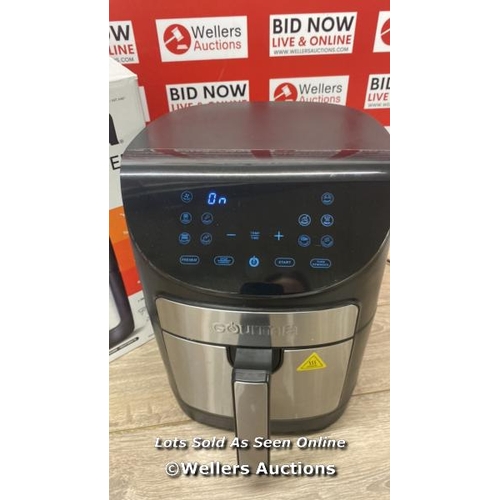 2120 - GOURMIA 6.7L DIGITIAL AIR FRYER / POWERS UP / SIGNS OF USE / W1