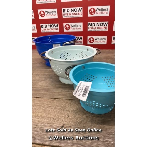 2139 - MIU COLANDER SET / SIGNS OF USE / C37