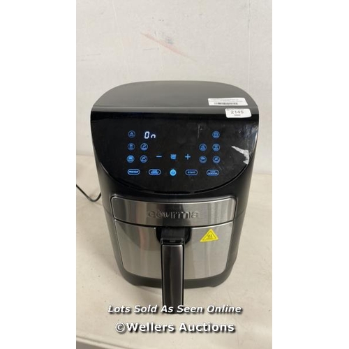 2145 - GOURMIA 6.7L DIGITIAL AIR FRYER / POWERS UP / SIGNS OF USE / C40