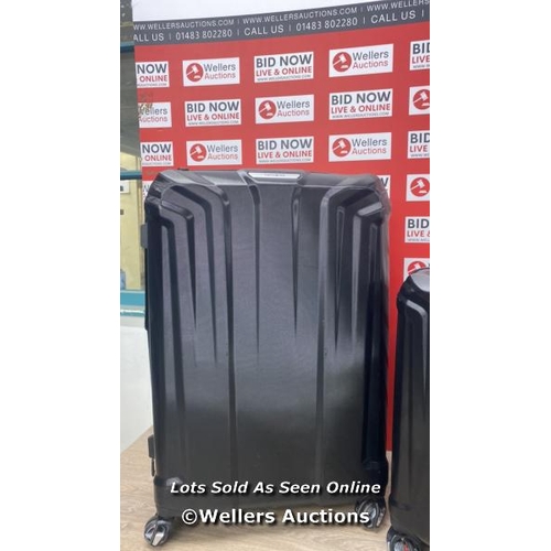 2155 - SAMSONITE ENDURE 2PC. HARDSIDE LUGGAGE SET / SIGNS OF USE / COMBINATION UNLOCKED / DAMAGED ZIP / P12