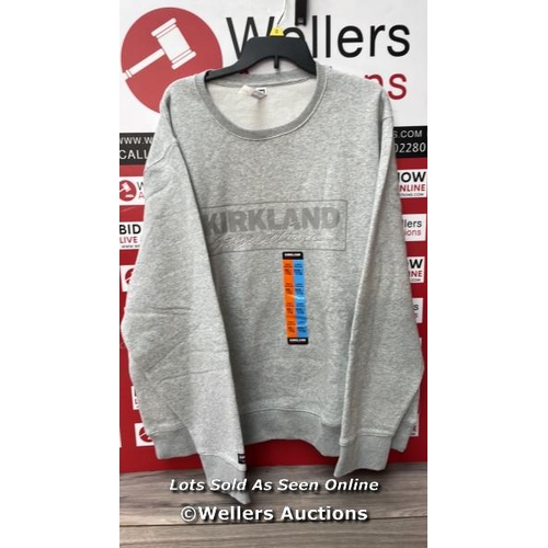 3056 - UNISEX KIRKLAND SIGNATURE SWEATSHIRT / MENS XXL, WOMENS XXXL / G56