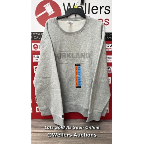 3057 - UNISEX KIRKLAND SIGNATURE SWEATSHIRT / MENS XXL, WOMENS XXXL / G56