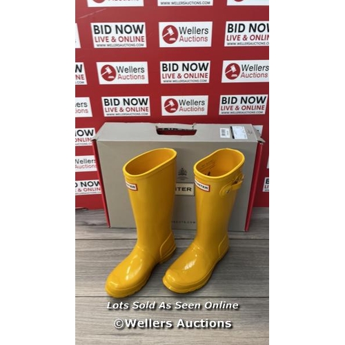 3088 - CHILDRENS NEW HUNTER WELLIES / UK 13 / G61