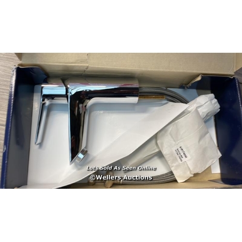 3200 - GROHE QUICKFIX START - WASH BASIN MIXER TAP (METAL LEVER, SMOOTH BODY, 28 MM CERAMIC CARTRIDGE / MIN... 