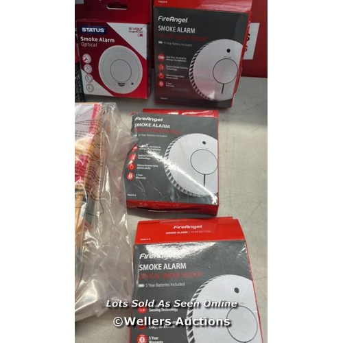 3203 - RRP VALUE: £100 TO INCLUDE: FIREANGEL OPTICAL SMOKE ALARM WITH 10 YEAR SEALED FOR LIFE BATTERY, FA66... 